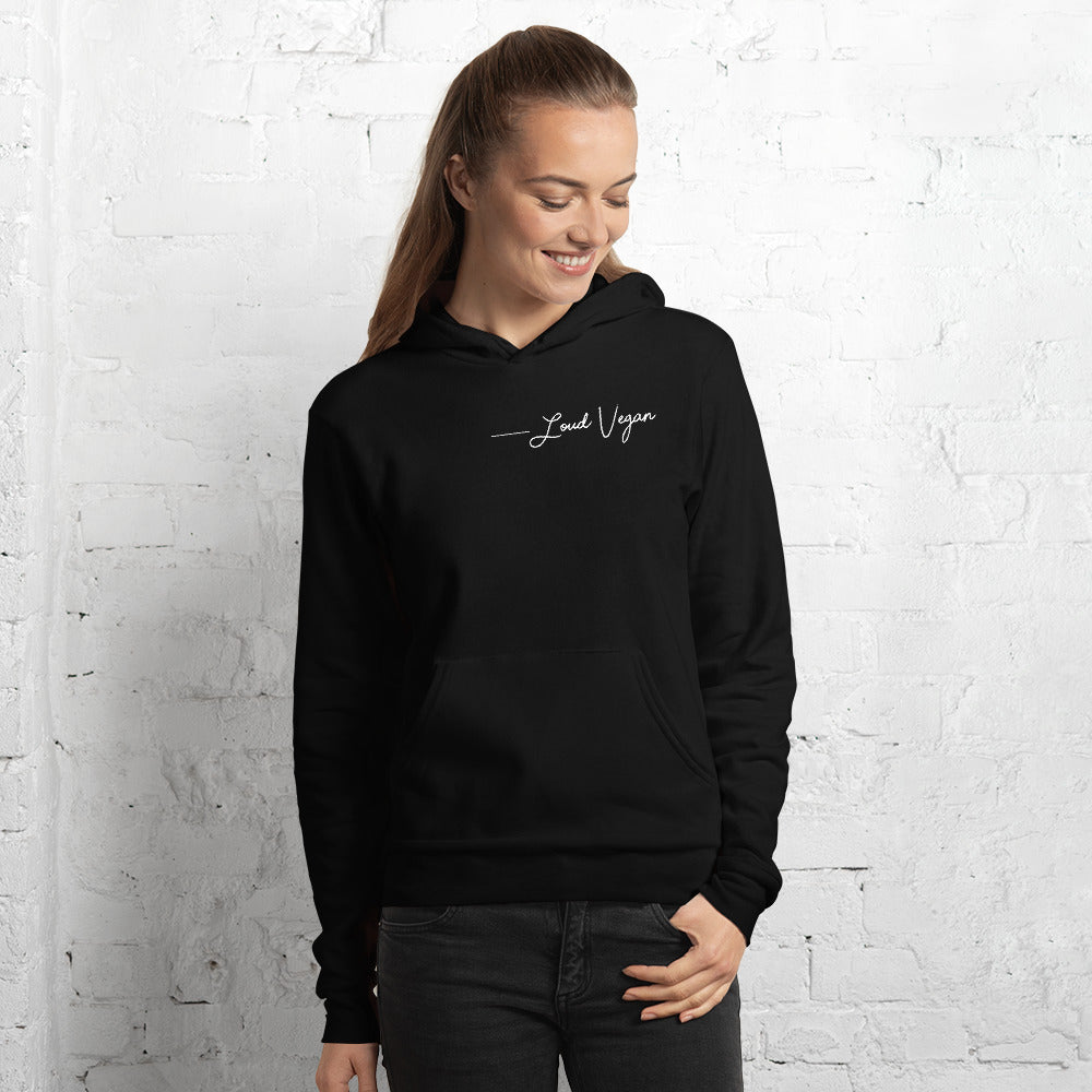 The Sculpted Vegan Women's Cinched Bottom Hoodie